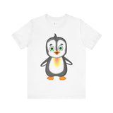 Adult-Size Makaio The Penguin Tee - Leigha Marina Cartoon Design