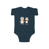 Baby-Size Okee & Makaio Penguins Onesie