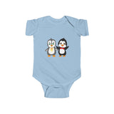 Baby-Size Okee & Makaio Penguins Onesie