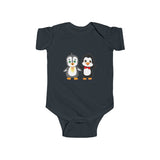 Baby-Size Okee & Makaio Penguins Onesie