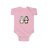 Baby-Size Okee & Makaio Penguins Onesie