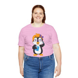 Mrs. Glacier Teacher Penguin T-Shirt