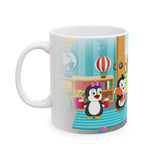 Sleep Over Ceramic Mug