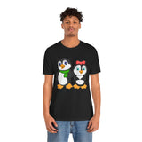 Mommy and Daddy Penguins T-Shirt