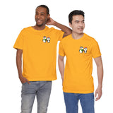 Mommy & Daddy Penguins Small Chest Print Tee