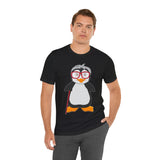 Adult-Size Grandma Penguin Tee - Leigha Marina Cartoon Design