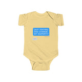 Baby-Size Quit Texting Onesie