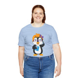 Mrs. Glacier Teacher Penguin T-Shirt