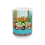 Sleep Over Ceramic Mug