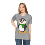 Adult-Size Daddy Penguin Tee - Leigha Marina Cartoon Design