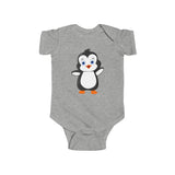 Baby-Size Bebo The Penguin Onesie - Leigha Marina Cartoon Design