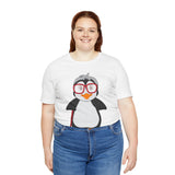 Adult-Size Grandma Penguin Tee - Leigha Marina Cartoon Design