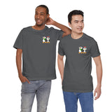Mommy & Daddy Penguins Small Chest Print Tee
