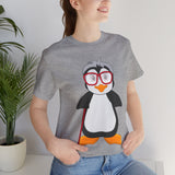Adult-Size Grandma Penguin Tee - Leigha Marina Cartoon Design