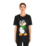Adult-Size Daddy Penguin Tee - Leigha Marina Cartoon Design