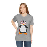 Adult-Size Grandma Penguin Tee - Leigha Marina Cartoon Design