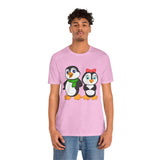Mommy and Daddy Penguins T-Shirt