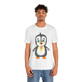 Adult-Size Makaio The Penguin Tee - Leigha Marina Cartoon Design