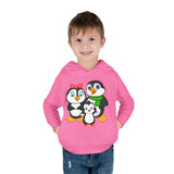 Mommy, Daddy, and Bebo Penguins Toddler Hoodie