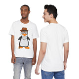 Adult-Size Grandpa Penguin Tee - Leigha Marina Cartoon Design