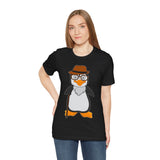 Adult-Size Grandpa Penguin Tee - Leigha Marina Cartoon Design
