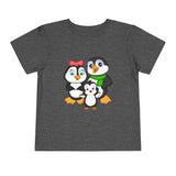 Mommy, Daddy, and Bebo Penguins Toddler Tee