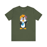 Mrs. Glacier Teacher Penguin T-Shirt