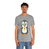 Adult-Size Makaio The Penguin Tee - Leigha Marina Cartoon Design