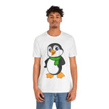Adult-Size Daddy Penguin Tee - Leigha Marina Cartoon Design