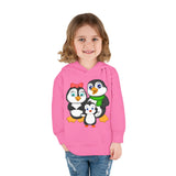 Mommy, Daddy, and Bebo Penguins Toddler Hoodie