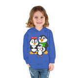 Mommy, Daddy, and Bebo Penguins Toddler Hoodie