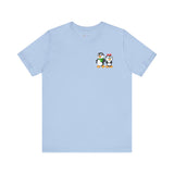 Mommy & Daddy Penguins Small Chest Print Tee