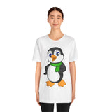 Adult-Size Daddy Penguin Tee - Leigha Marina Cartoon Design