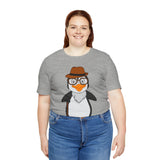 Adult-Size Grandpa Penguin Tee - Leigha Marina Cartoon Design