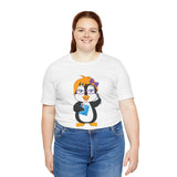 Mrs. Glacier Teacher Penguin T-Shirt