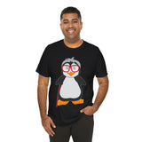 Adult-Size Grandma Penguin Tee - Leigha Marina Cartoon Design