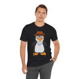 Adult-Size Grandpa Penguin Tee - Leigha Marina Cartoon Design