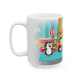 Sleep Over Ceramic Mug