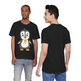 Adult-Size Makaio The Penguin Tee - Leigha Marina Cartoon Design