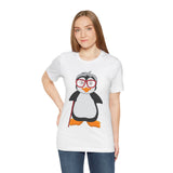 Adult-Size Grandma Penguin Tee - Leigha Marina Cartoon Design