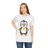 Adult-Size Makaio The Penguin Tee - Leigha Marina Cartoon Design