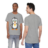 Adult-Size Makaio The Penguin Tee - Leigha Marina Cartoon Design