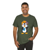 Mrs. Glacier Teacher Penguin T-Shirt