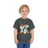 Mommy, Daddy, and Bebo Penguins Toddler Tee