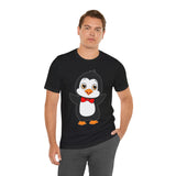 Adult-Size Okee The Penguin Tee - Leigha Marina Cartoon Design