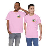 Mommy & Daddy Penguins Small Chest Print Tee