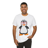Adult-Size Grandma Penguin Tee - Leigha Marina Cartoon Design