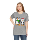 Mommy and Daddy Penguins T-Shirt