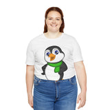 Adult-Size Daddy Penguin Tee - Leigha Marina Cartoon Design
