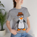 Adult-Size Grandpa Penguin Tee - Leigha Marina Cartoon Design